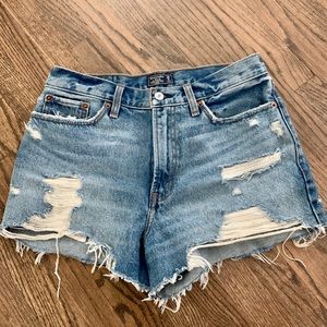 Abercrombie Annie High Rise Shorts 28